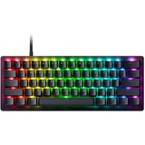 (Analog) - Kompakte 60% Gaming Tastatur (Analoge Switches, Doubleshot PBT-Tastenkappen, Abnehmbares USB-C Kabel) QWERTY US-Layout | Schwarz