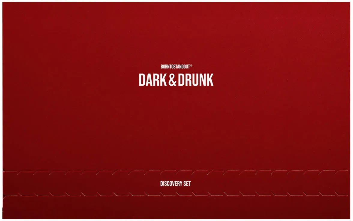 BORNTOSTANDOUT Dark & Drunk Discovery Set 8 x 2 ml