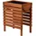 Dobar Hochbeet auf Beinen 70 x 45 x 71 cm braun