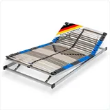 CUBEsleep 7-Zonen Pure KF Lattenrost 90 x 190 cm Kopf- und Fußteil verstellbar 44 Leisten