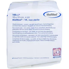 Maimed Vlieskompressen 10 x 10 cm 100 Stück