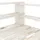 vidaXL Garten-Palettensessel Sessel 80 x 60,8 x 67,5 cm weiß