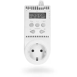 VASNER VUTS1 Universal Thermostat Steckdose Steckdosenthermostat für energieeffizienten Betrieb von Infrarotheizungen