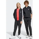 adidas ESSENTIALS KIDS Trainingsanzug Schwarz/Weiß 128