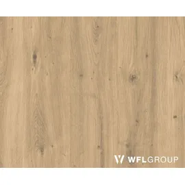 WFL GROUP Lindberg 160 x 76,5 x 80 cm ausziehbar Eiche Artisan/Hellbraun