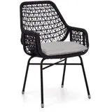 AppleBee Apple Bee Zara Dining Stuhl 55 x 60 x 85 cm schwarz