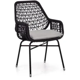 AppleBee Apple Bee Zara Dining Stuhl 55 x 60 x 85 cm schwarz