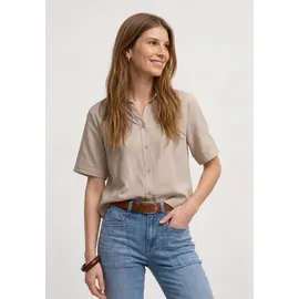 STREET ONE Kurzarmbluse Beige 40