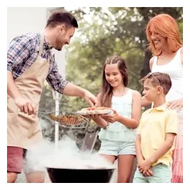 Relaxdays Grillguthalter 54 cm Edelstahl silber