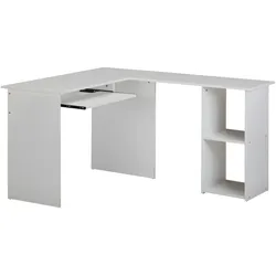 FineBuy Schreibtisckombination Bürotisch Eckschreibtisch Winkel PC Tisch Büro