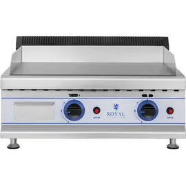 Royal Catering Gas-Doppelgrill 65 cm Silber