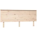 vidaXL Kopfteil Betthaupt Bettkopfteil für Bett Bettgestell Bettrahmen Holzbett Massivholzbett Schlafzimmer 184x6x82,5cm Massivholz Kiefer
