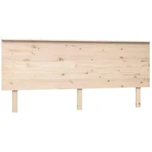 vidaXL Kopfteil Betthaupt Bettkopfteil für Bett Bettgestell Bettrahmen Holzbett Massivholzbett Schlafzimmer 184x6x82,5cm Massivholz Kiefer
