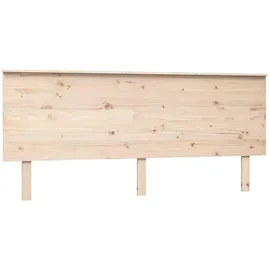 vidaXL Kopfteil Betthaupt Bettkopfteil für Bett Bettgestell Bettrahmen Holzbett Massivholzbett Schlafzimmer 184x6x82,5cm Massivholz Kiefer