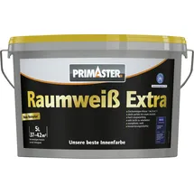 Primaster Raumweiß Extra Wandfarbe matt weiß 5 l