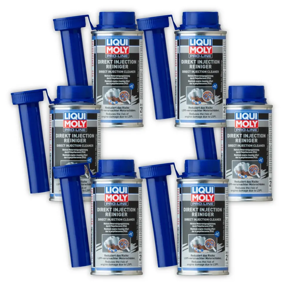 6x 120ml LIQUI MOLY 21281 Additiv Pro-Line Direkt Injection Reiniger PKW 4 Takt