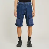 G-Star Bend 3D Cargo Shorts Fabric Mix Blau 28