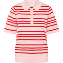 St Tropez Strickpullover PilaSZ Chalk Pink / Rot / Multi Stripe M