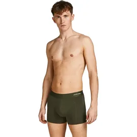 JACK & JONES JACBASIC BAMBOO TRUNKS Schwarz/Blau/Grün S 6er Pack