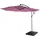 Mendler Acerra Ø 300 cm Lavendel-Rot