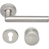 Meintürgriff Wechselgarnitur Toulouse Türdrücker Knopf/Griff Edelstahl matt