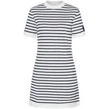 super.natural Kleid Casual Stripe Weiß/Grau XS