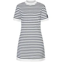 super.natural Kleid Casual Stripe Weiß/Grau XS
