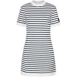 super.natural Kleid Casual Stripe Weiß/Grau XS