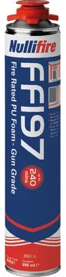 FF197 Feuerwiderstandsfähiger Polyurethanschaum 1-komponentig 880ml Ds