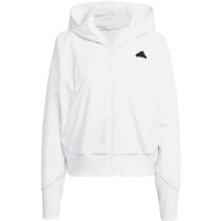 adidas Damen Kapuzensweat Z.N.E. Woven Zip-, WHITE,