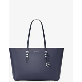 Michael Kors Quinn Large Shopper Leder Blue