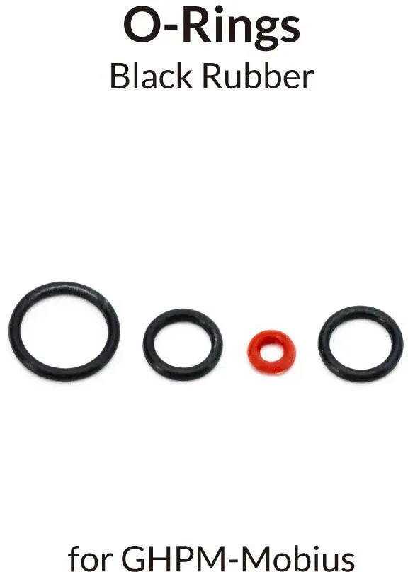 Gaahleri 41079 Black O-Rings for Mobius