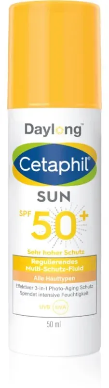 Daylong Cetaphil SUN Multi-Protection Schutzpflege gegen Hautalterung SPF 50+ 50 ml