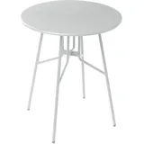 Beliani Gartentisch Ø 64 x 76 cm Grau