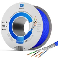 HB-Digital Netzwerkkabel CAT 8 max. 2000 MHz S/FTP AWG22