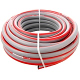 Vartco Professional Plus 6-lagiger Wasserschlauch Trinkwasserschlauch Lebensmittelschlauch Torsion-Free System Gartenschlauch Gartenbewässerung Flexibel Flexischlauch UV-beständig 30 Bar (1/2'' 30m)