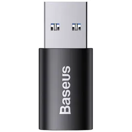 Baseus Ingenuity Series Mini OTG Adapter USB-A auf USB-C Adapter, Schwarz