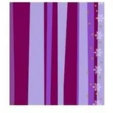 Ursus Transparentpapier 115 g/qm A4 25 Blatt Winterzauber flieder/brombeer