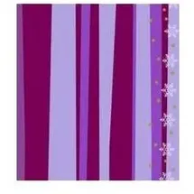 Ursus Transparentpapier 115 g/qm A4 25 Blatt Winterzauber flieder/brombeer