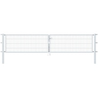 GAH Alberts GAH-Alberts Stabgitter Doppeltor Flexo 400 x 80 cm, Typ 6/5/6, feuerverzinkt, zum Einbetonieren