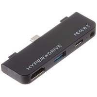 Targus HyperDrive 4-in-1 USB-C Hub für iPad Pro/Air, grau, USB-C 3.0 [Stecker] (HD319E-GRAY)