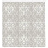 ABAKUHAUS Duschvorhang 175 x 180 cm grau