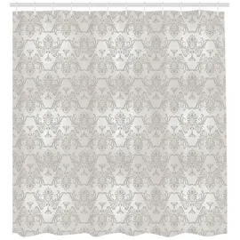 ABAKUHAUS Duschvorhang 175 x 180 cm grau