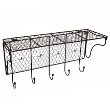 Ambiente Haus Wandregal onesize Antikbraun