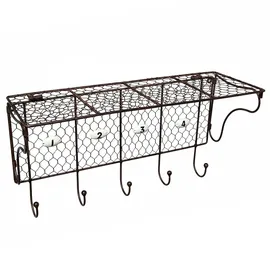 Ambiente Haus Wandregal onesize Antikbraun