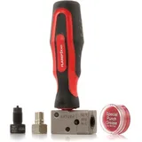 KS Tools FLAREFIXeco 4,75 mm Universal-Bremsleitungs-Bördelgerät-Satz, 4-tlg