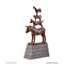 Vollmer Statue Bremer Stadtmusikanten H0 1:87