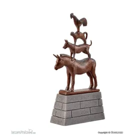 Vollmer Statue Bremer Stadtmusikanten H0 1:87
