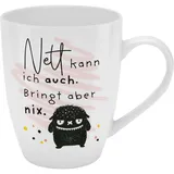h:)ppy life Tasse 0,35 l Mehrfarbig 2 St.