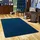 Snapstyle Trend Velours Teppich, Joy Dunkelblau, 100x200cm